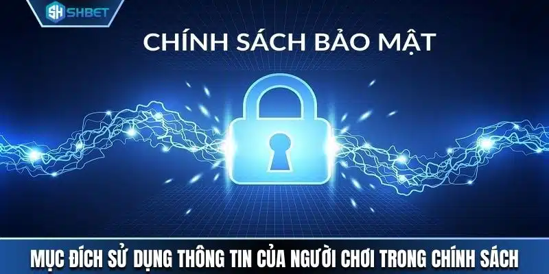 Mục đích sử dụng thông tin của người chơi trong chính sách